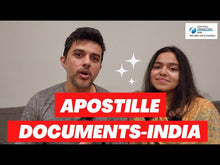 Load and play video in Gallery viewer, MEA Apostille Attestation on Personal Document (Birth Certificate, Marriage Certificate, Medical Certificate etc)
